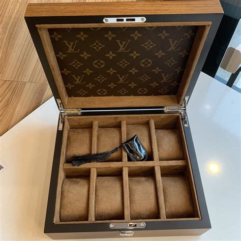 louis vuitton replica watch case|louis vuitton watch display case.